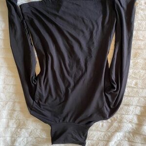 Black Women's Turtleneck Top